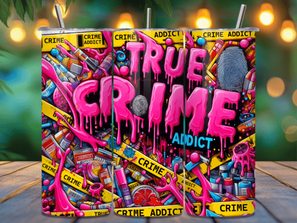 20oz True Crime Tumbler